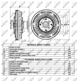 WILMINK GROUP wg1720740 -  Сцепление, вентилятор радиатора